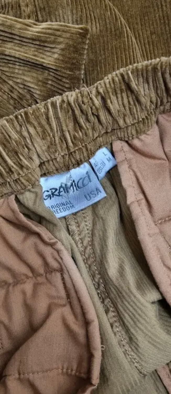 그라미치 테이퍼드 코듀로이 팬츠 L 상품이미지6