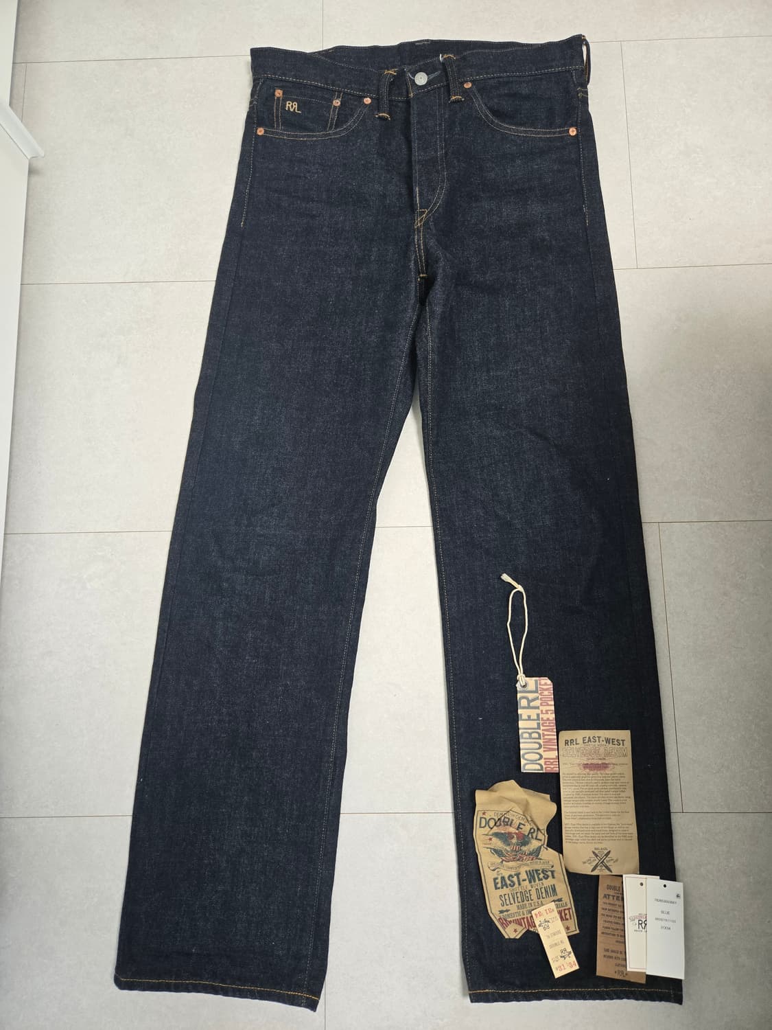 RRL 빈티지파이브포켓 이스트웨스트진 31X34 상품이미지1