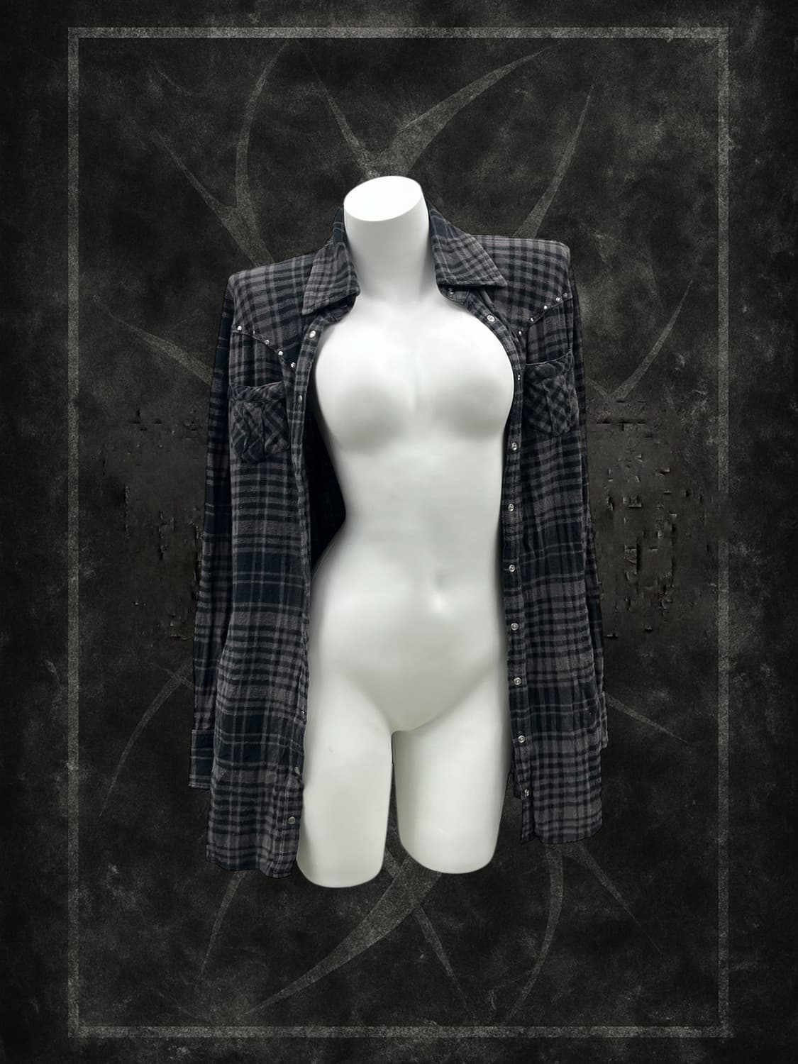 stud point check pattern shirts 상품이미지1