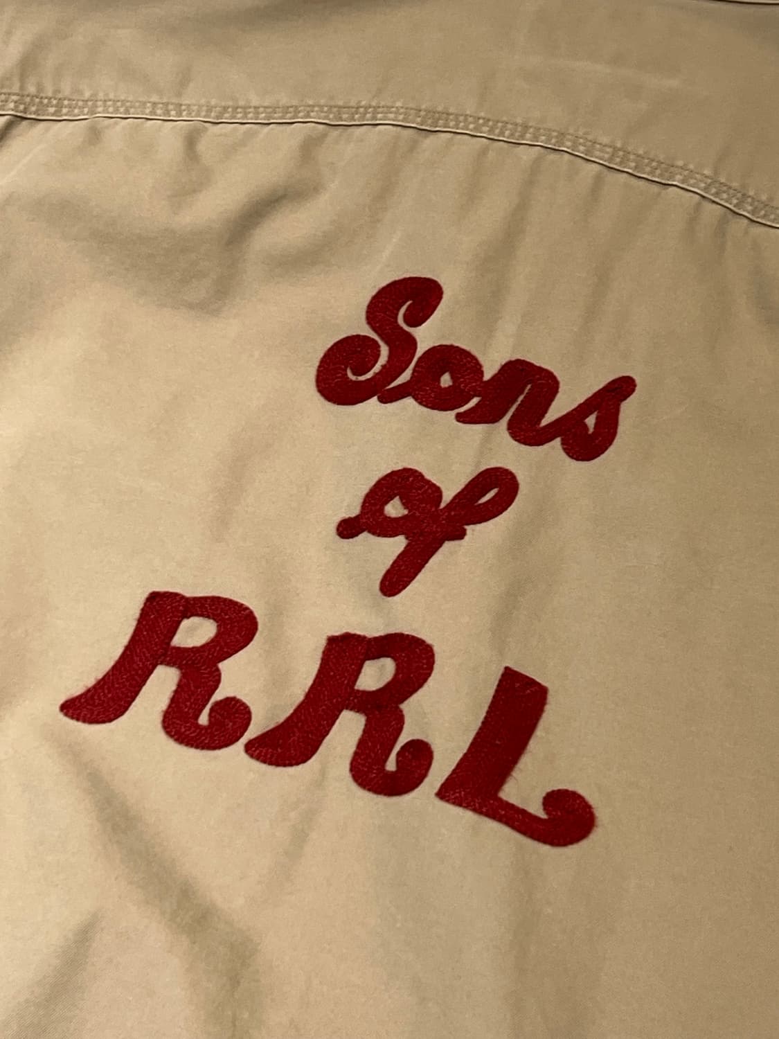 더블알엘 RRL 자수 코튼 워크 셔츠 상품이미지3