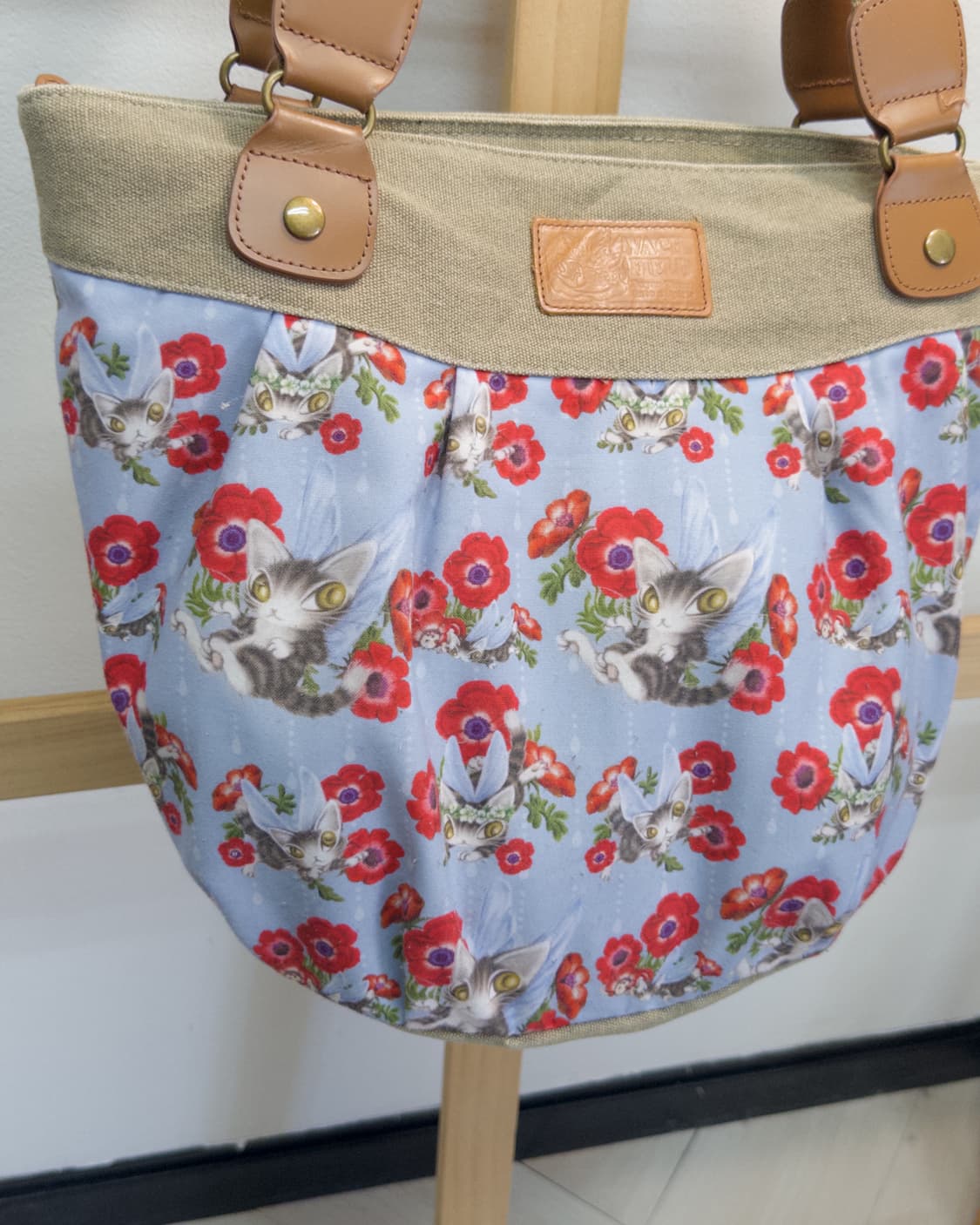 [WACHI FIELD] cats canvas tote bag 상품이미지4