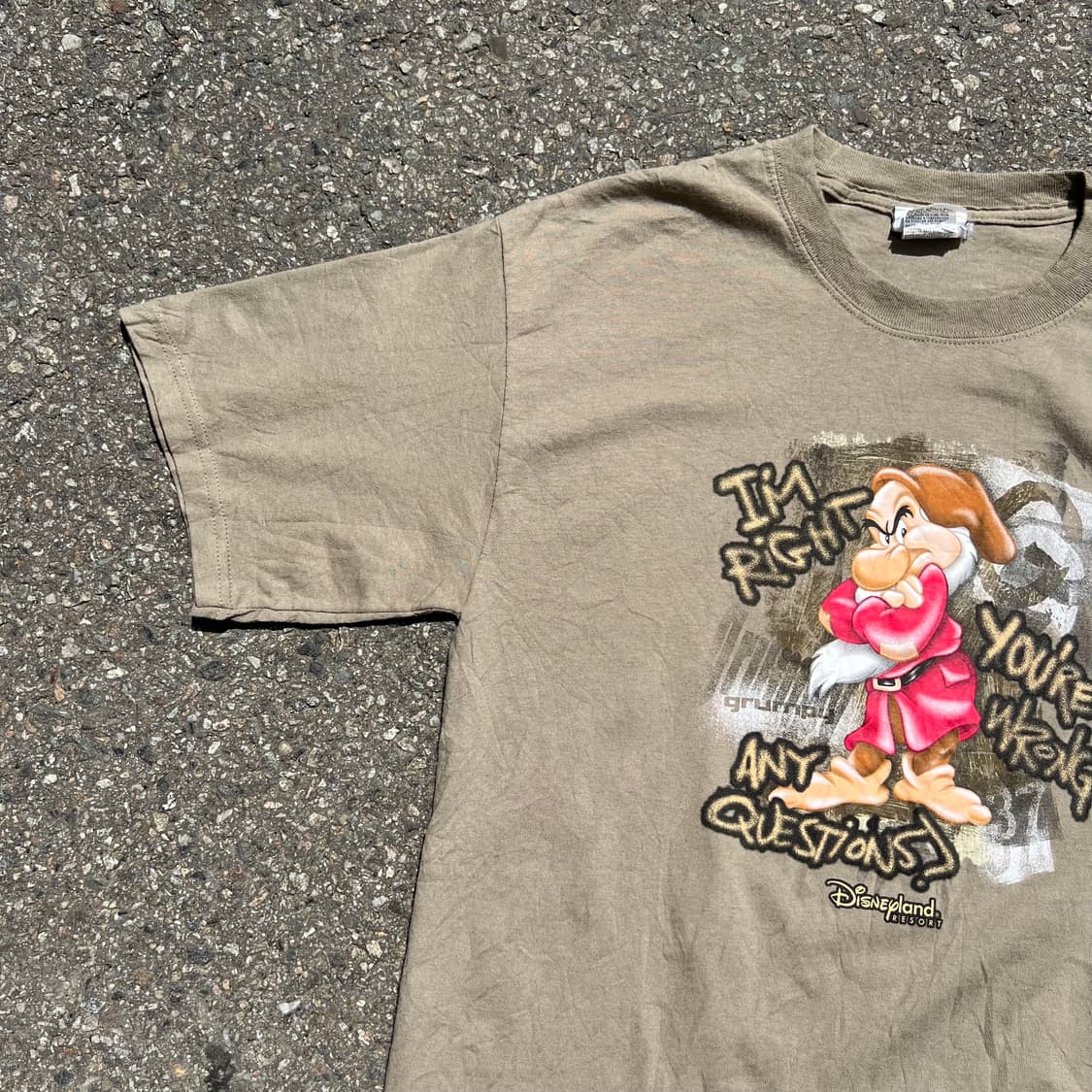 00‘s 디즈니 백설공주 심술이 티셔츠 상품이미지3