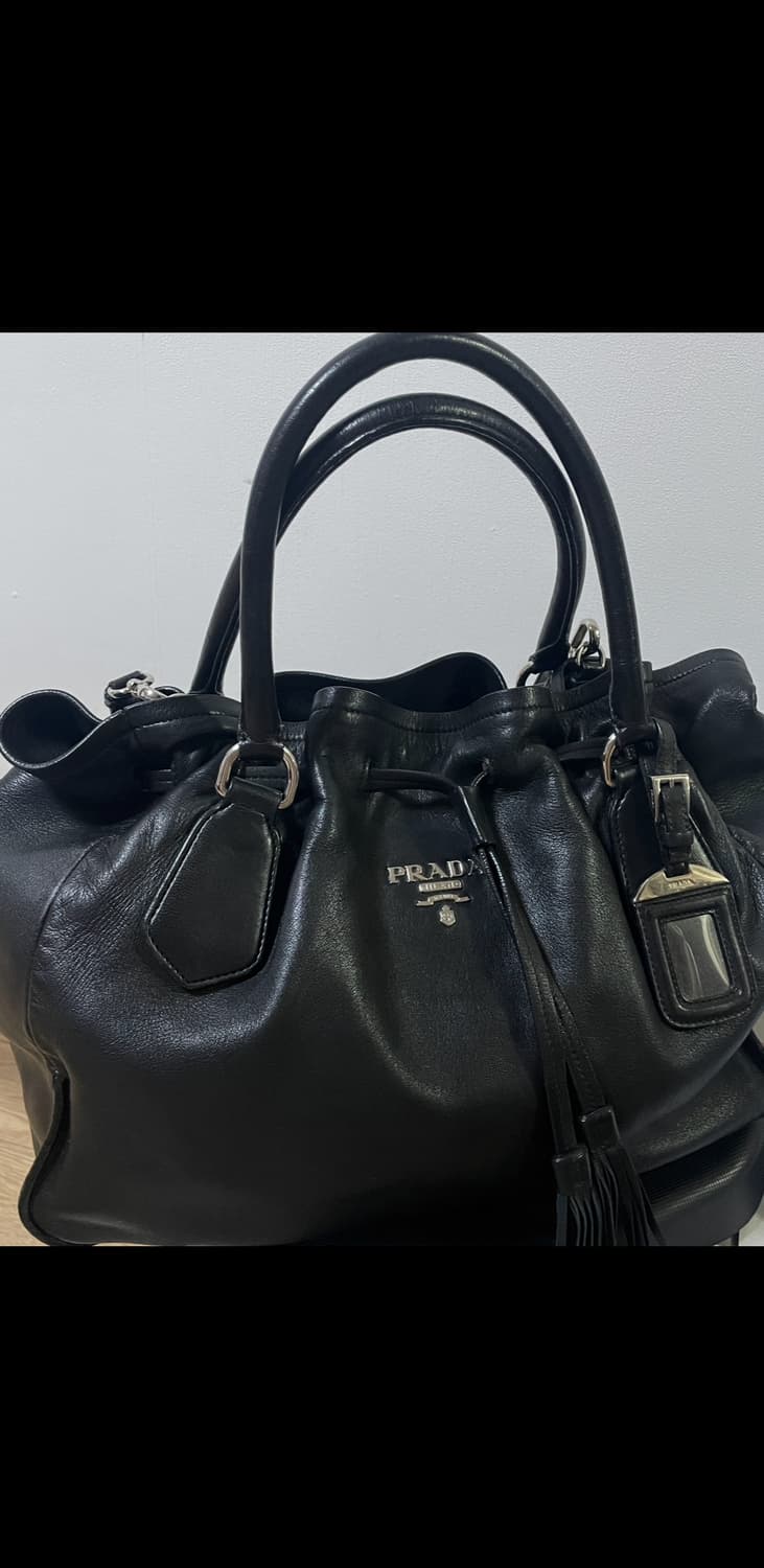 프라다 투웨이 레더 가죽 숄더백 토트백  (정품) 상품이미지8