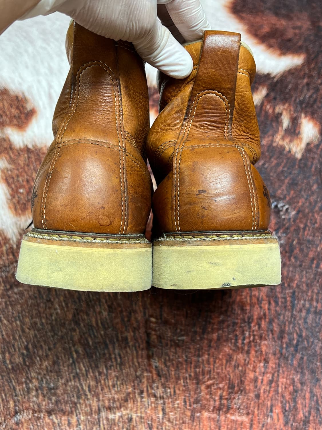 [8D] 쏘로굿 8인치 목토 워커 브라운 상품이미지4