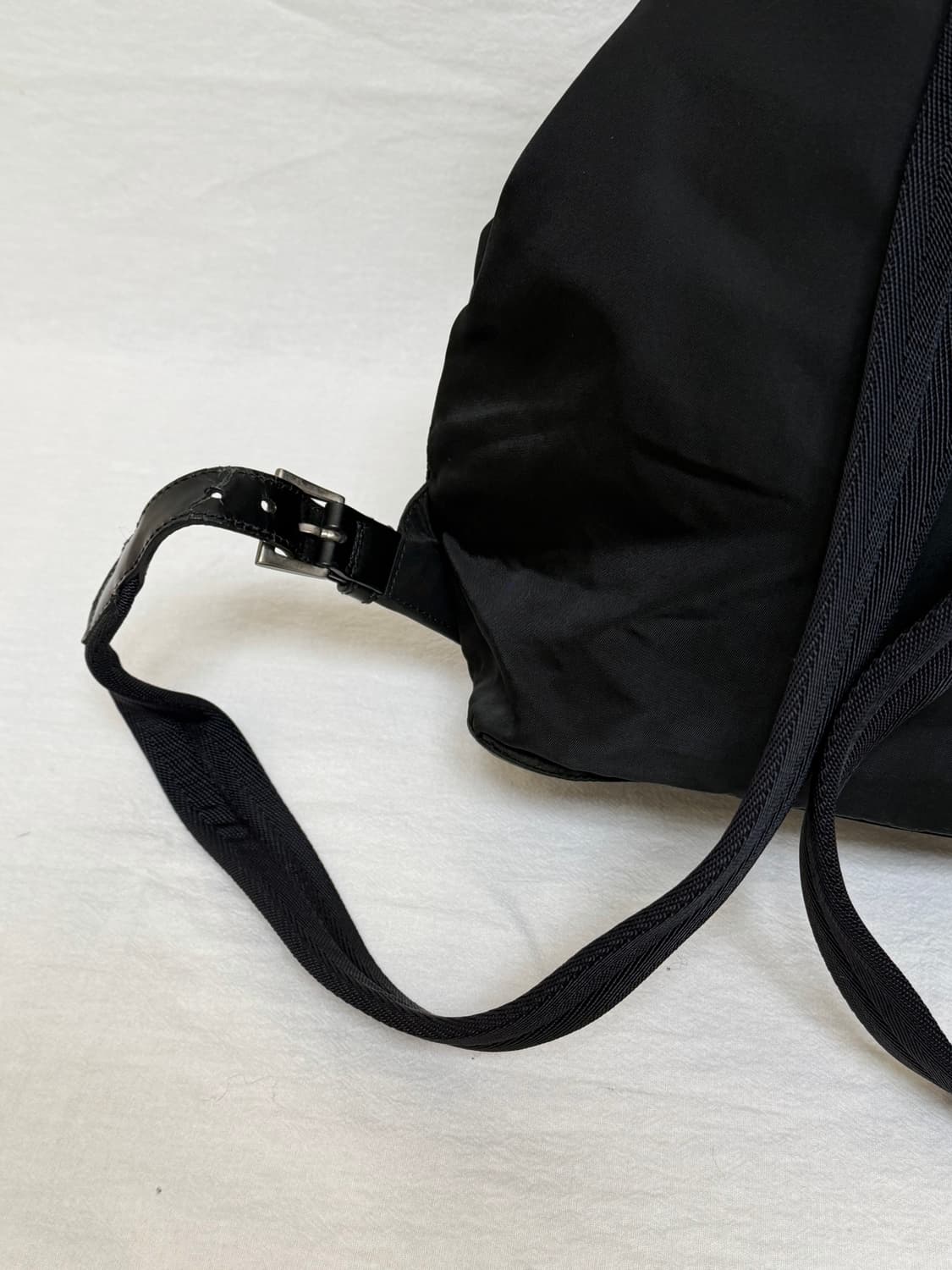 정품 프라다 포코노 나일론 원포켓 블랙 백팩 미디움 상품이미지8