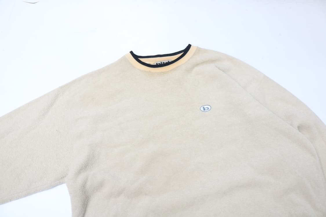 Bitch Skateboards 빈티지 타월 코튼 오벌 로고 맨투맨 상품이미지3