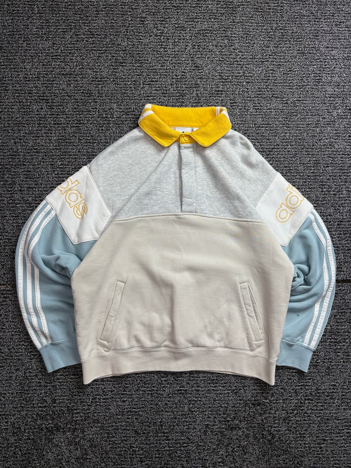 아디다스 멀티컬러 럭비 스웻 카라 맨투맨 2494 상품이미지2