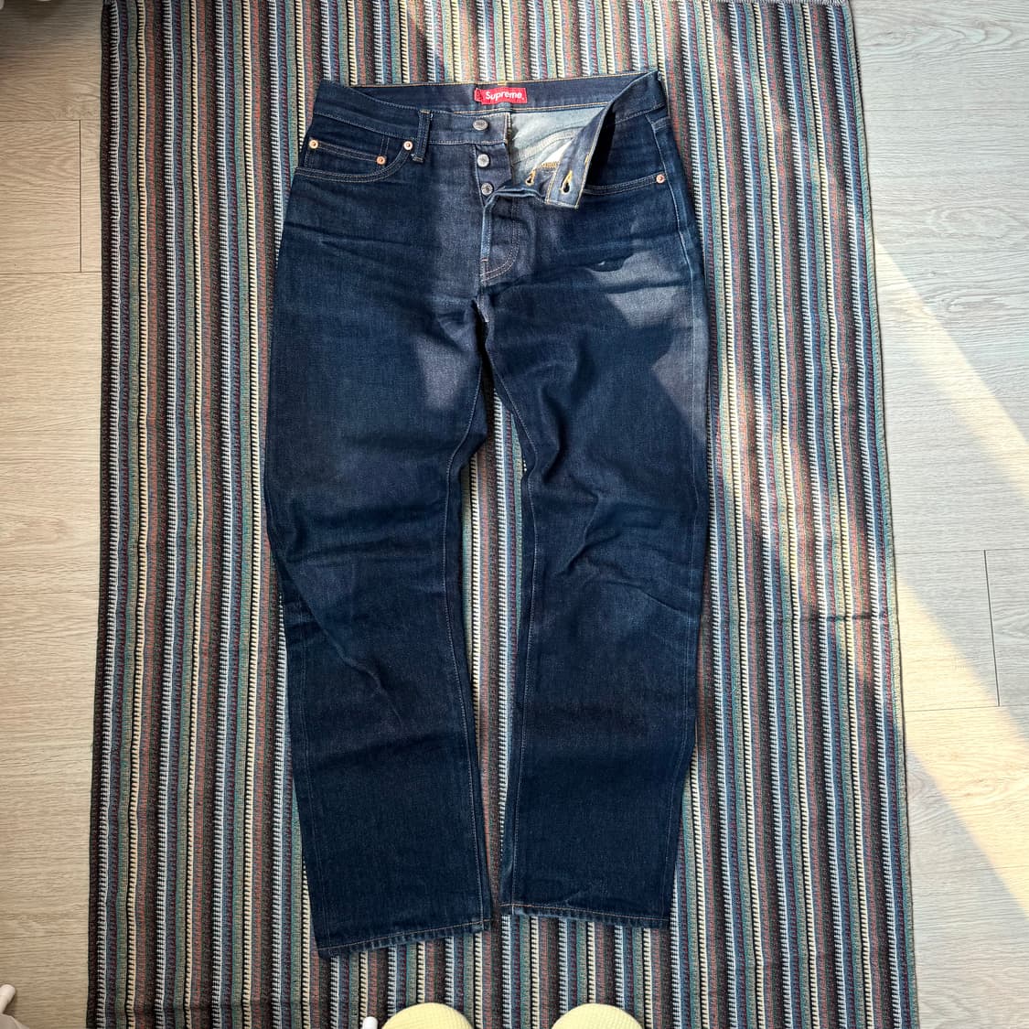 슈프림 리지드 데님 팬츠 상품이미지2