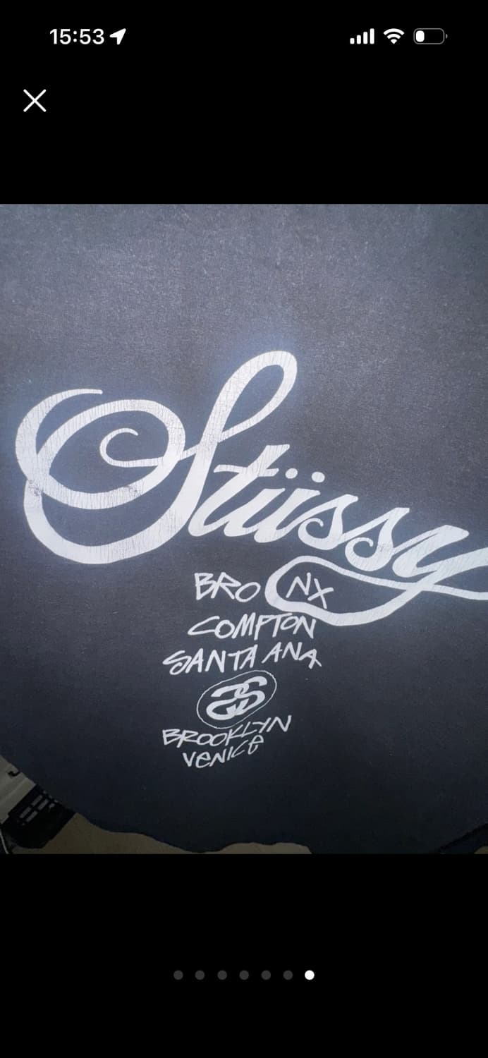 스투시 월드투어 롱슬리브 XL 상품이미지6