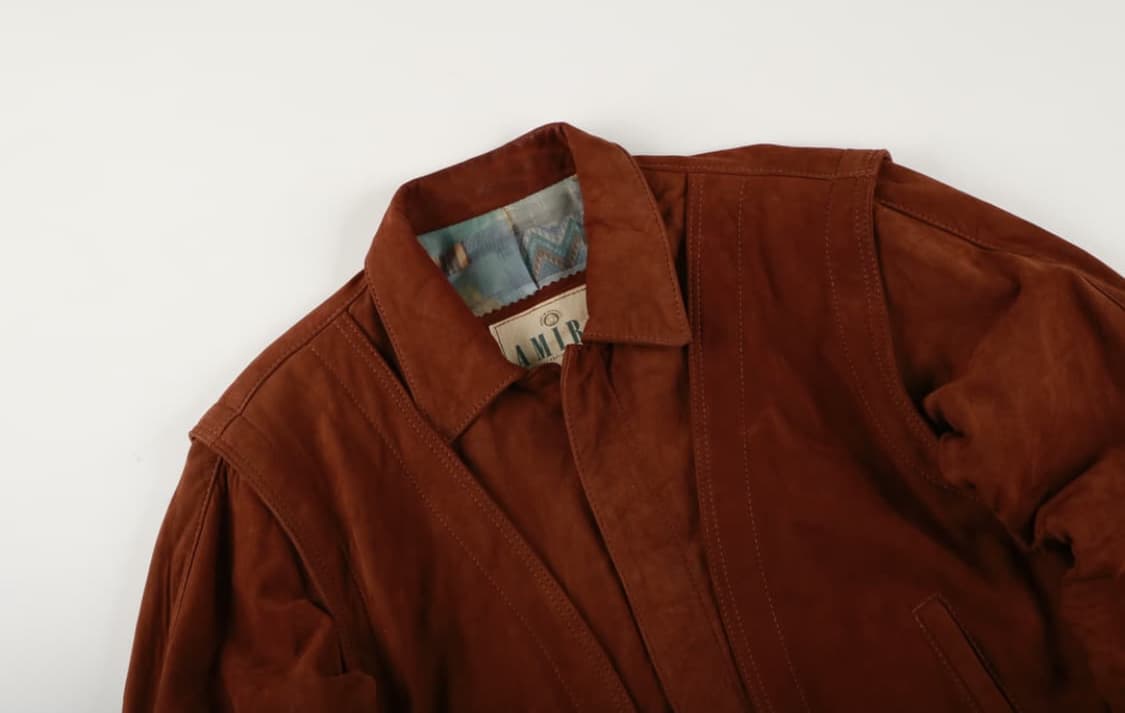 Amira 양가죽 스웨이드 자켓 상품이미지2