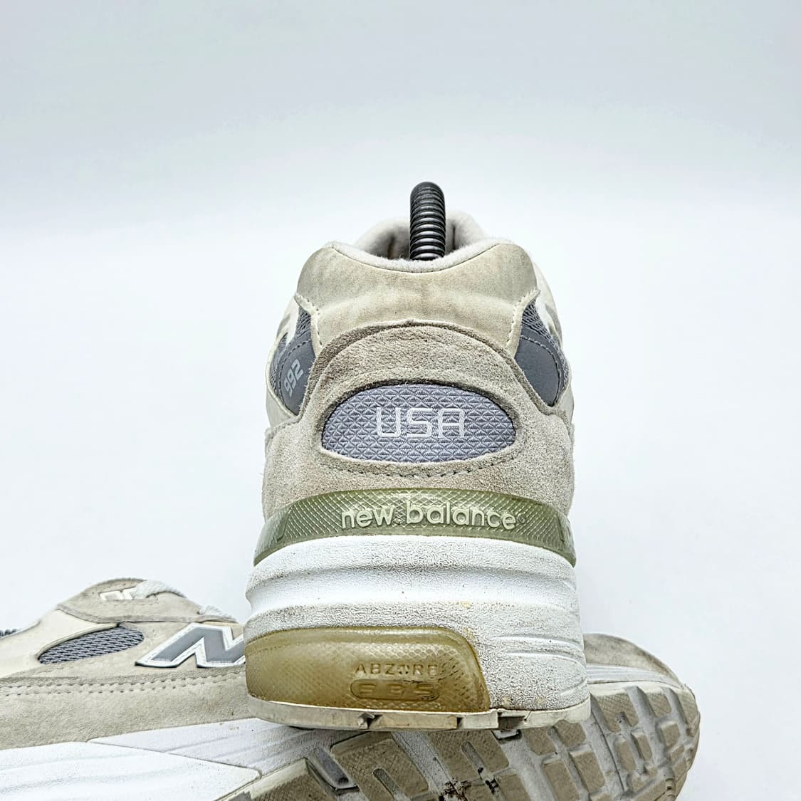  뉴발란스 992 메이드 인 USA 화이트 실버 (270 D)  상품이미지2