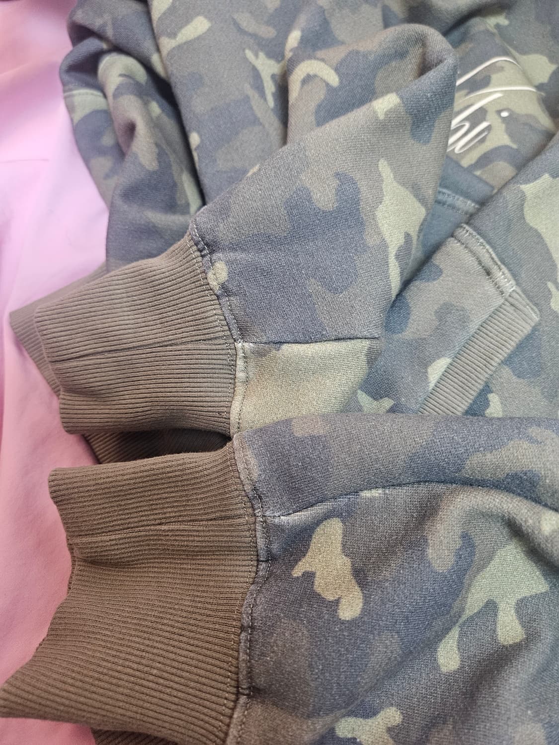 스컬프터 카모 후드집업+바지 상품이미지10