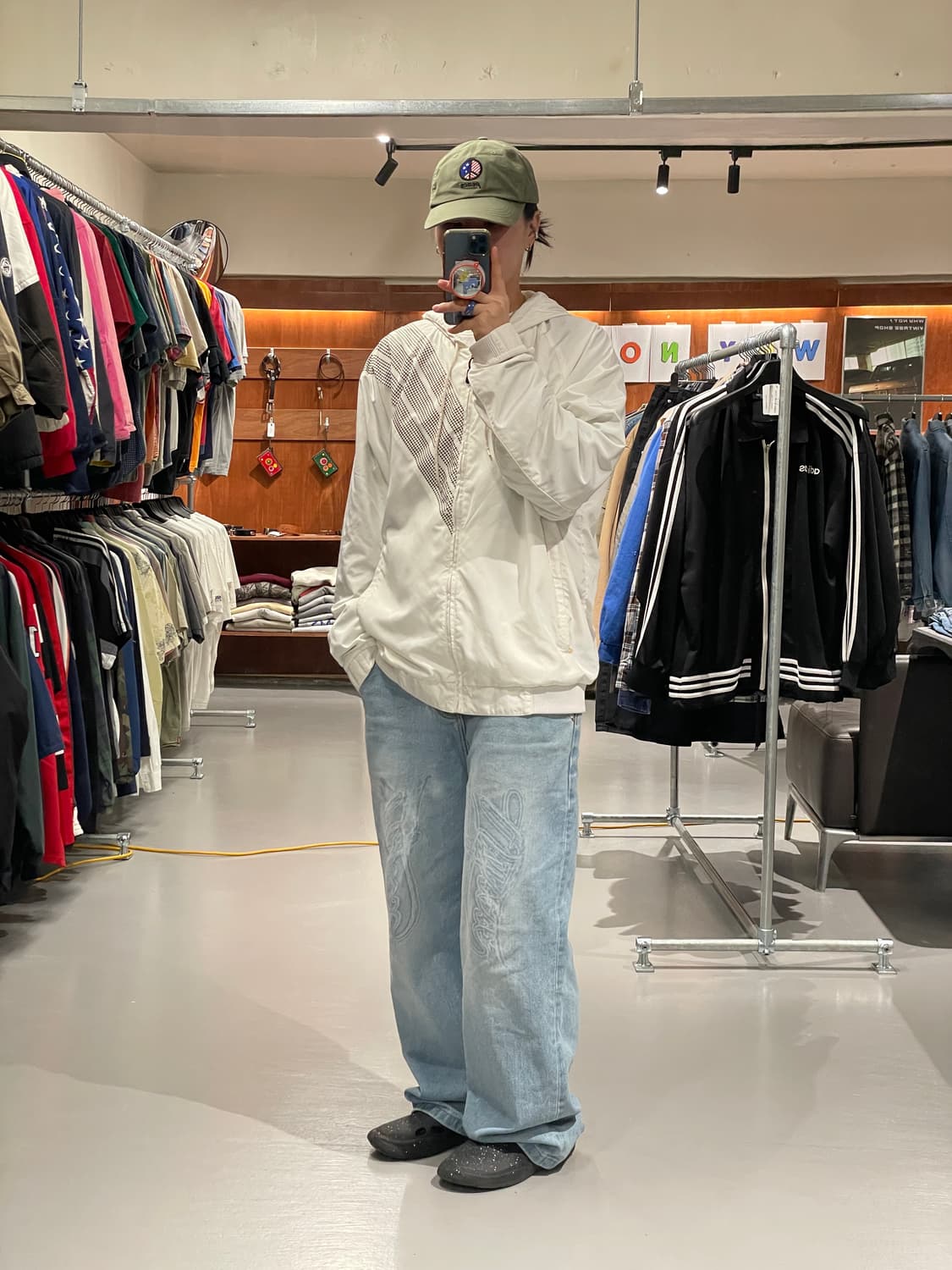 아디다스 올드스쿨 바람막이 상품이미지2