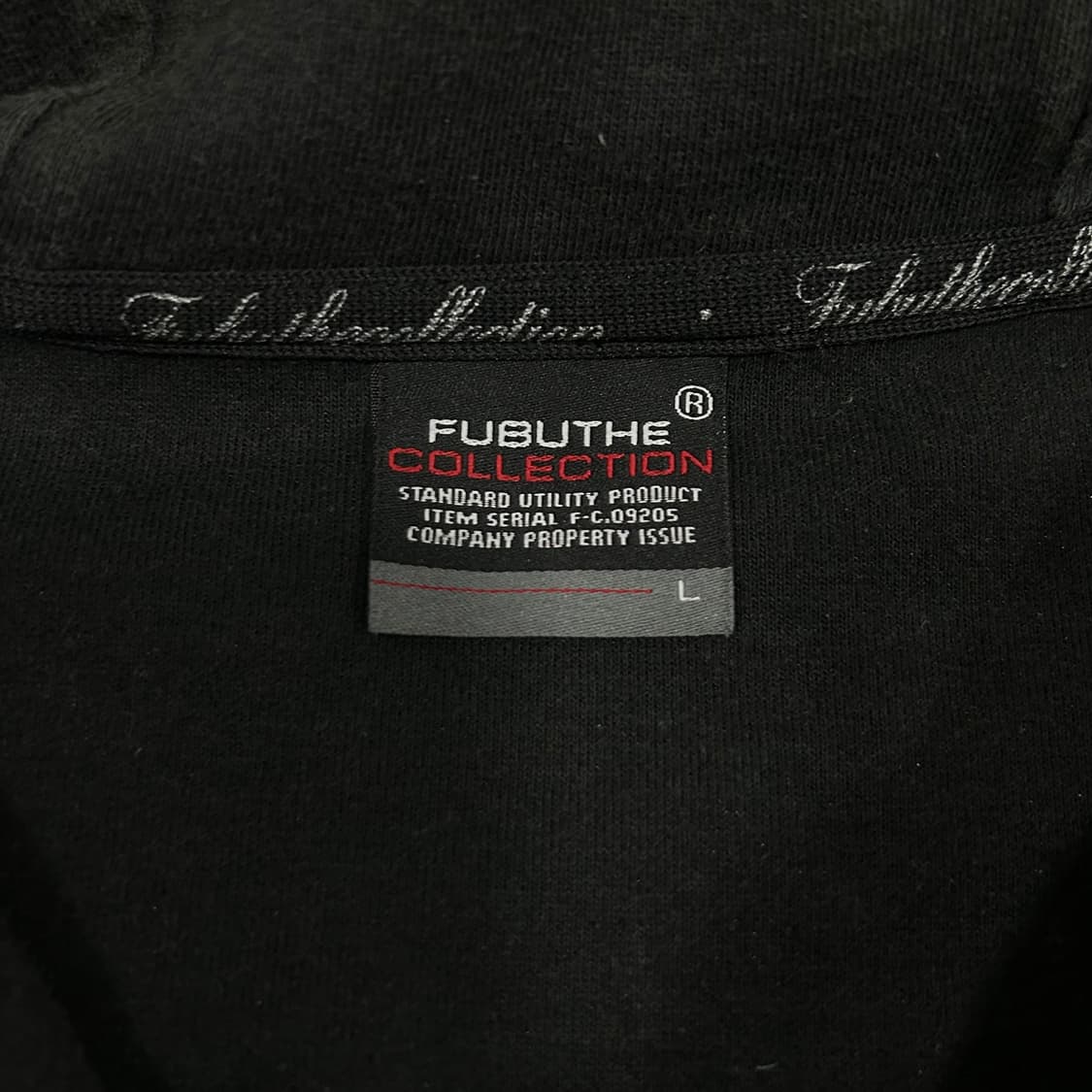 Fubu the collection 숄더 포인트 블랙 후드집업 상품이미지6