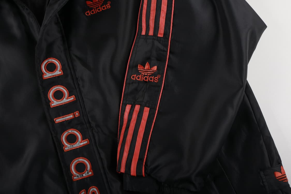 [L] 90's 아디다스 올드스쿨 빅로고 누빔점퍼 상품이미지4