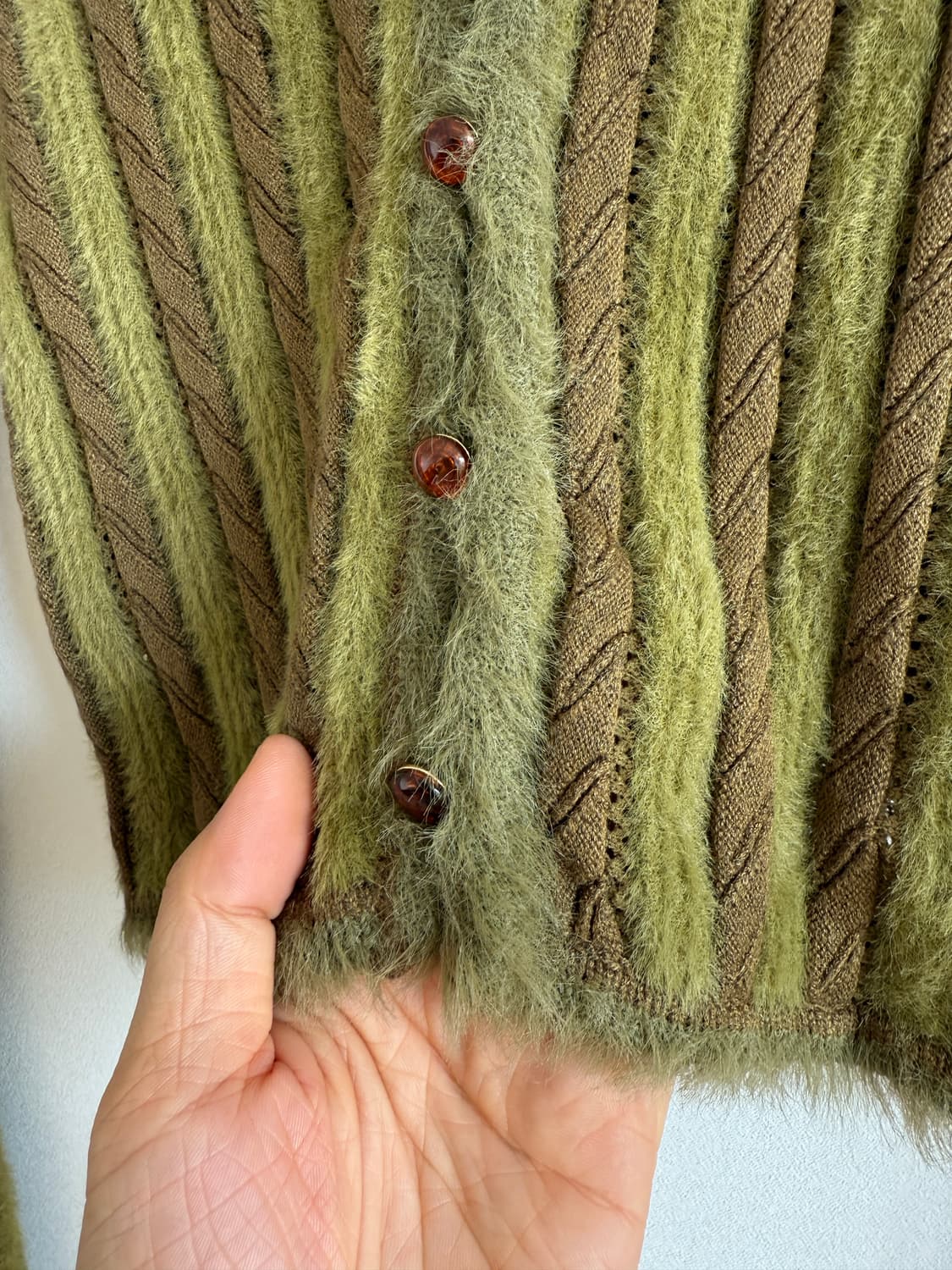 Pre owned 베이비핏 가디건 상품이미지5