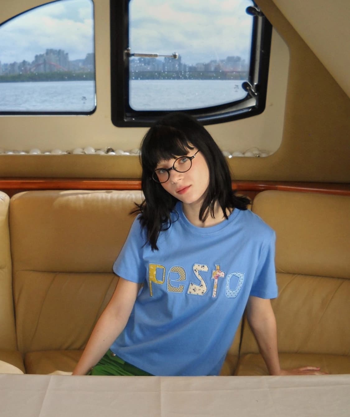 페스토 pesto 패치워크 반팔티 상품이미지2