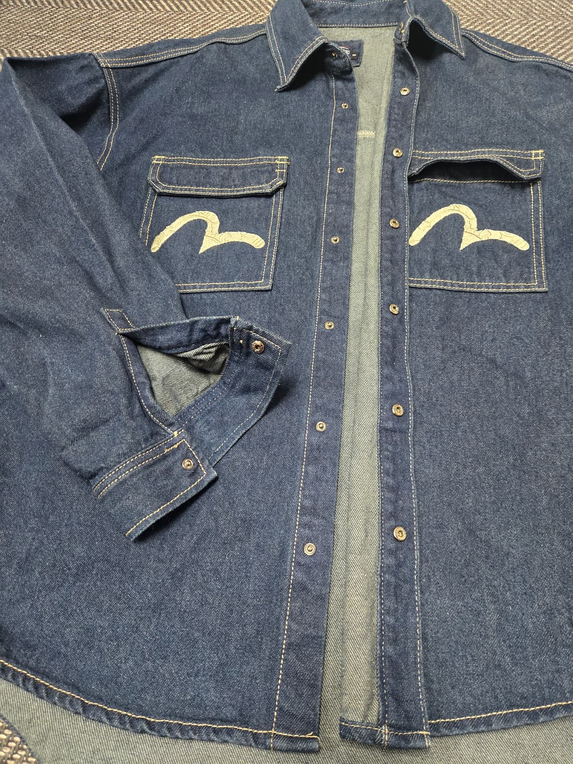 에비수 EVISU 데님 셔츠 상품이미지4