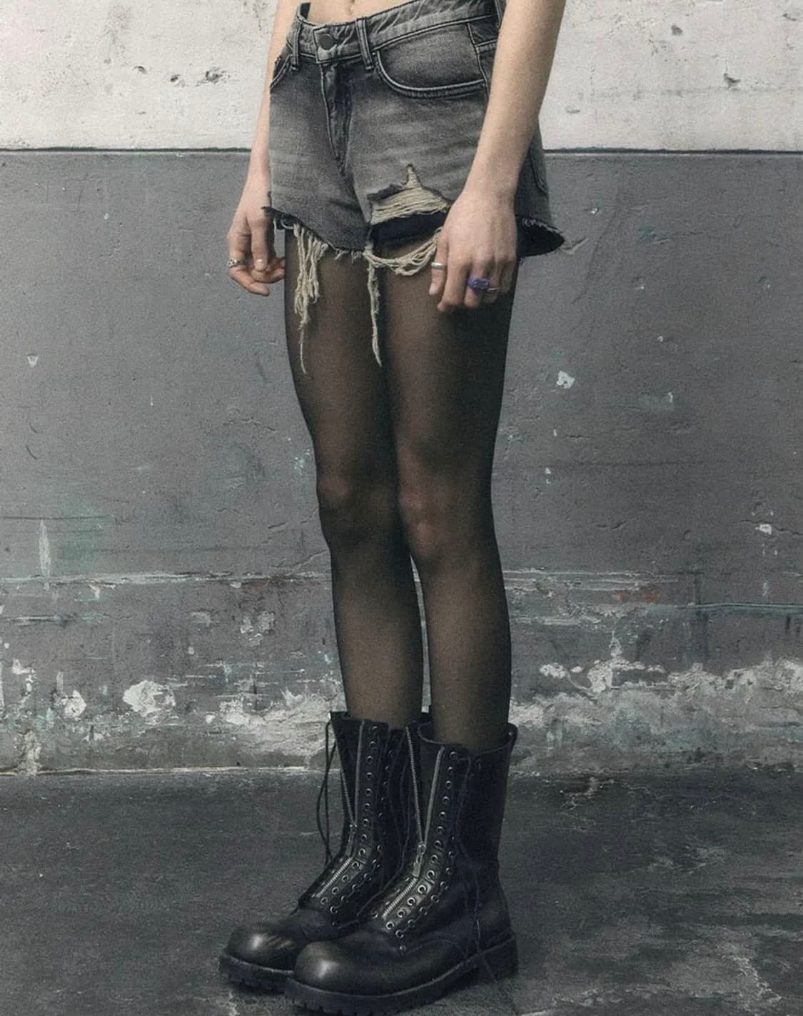 보헤미안 서울 디스트로이드 쇼츠 s 상품이미지1