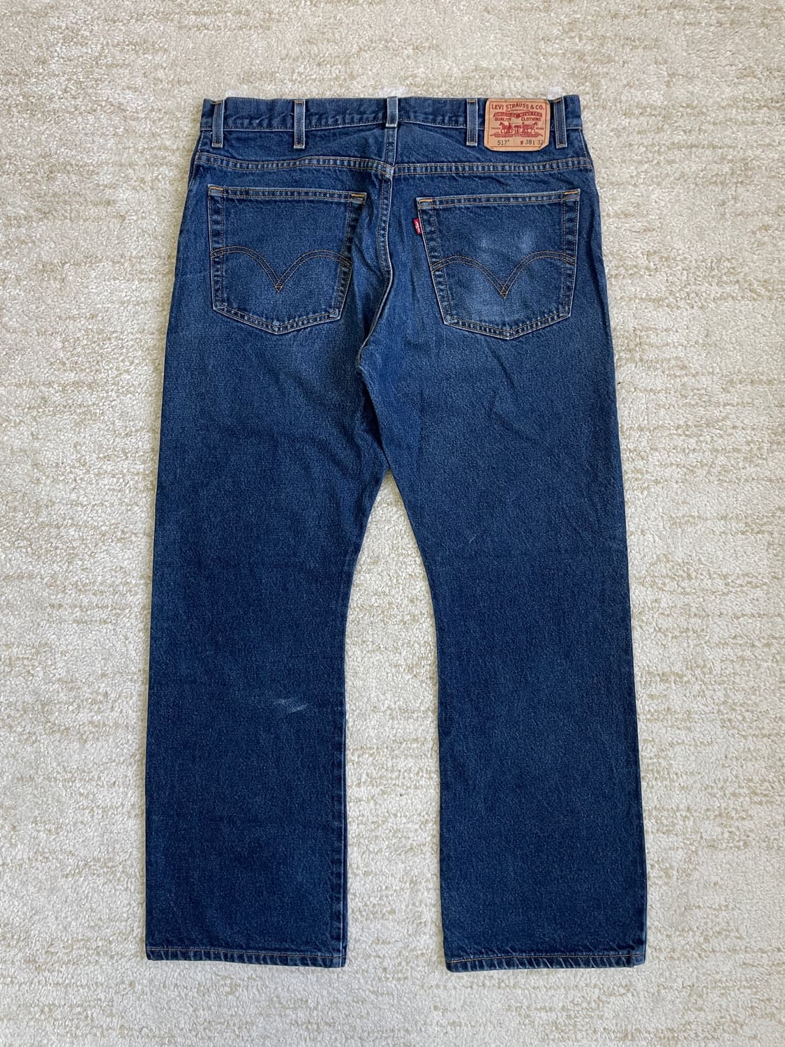 [38x32] 00s 리바이스 517 부츠컷 중청 워싱 진 데님 상품이미지3