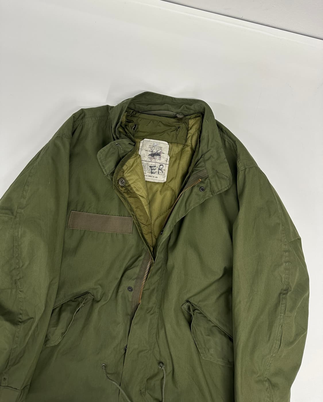 오리지날 70s usa m-65 피쉬테일 개파카  상품이미지3