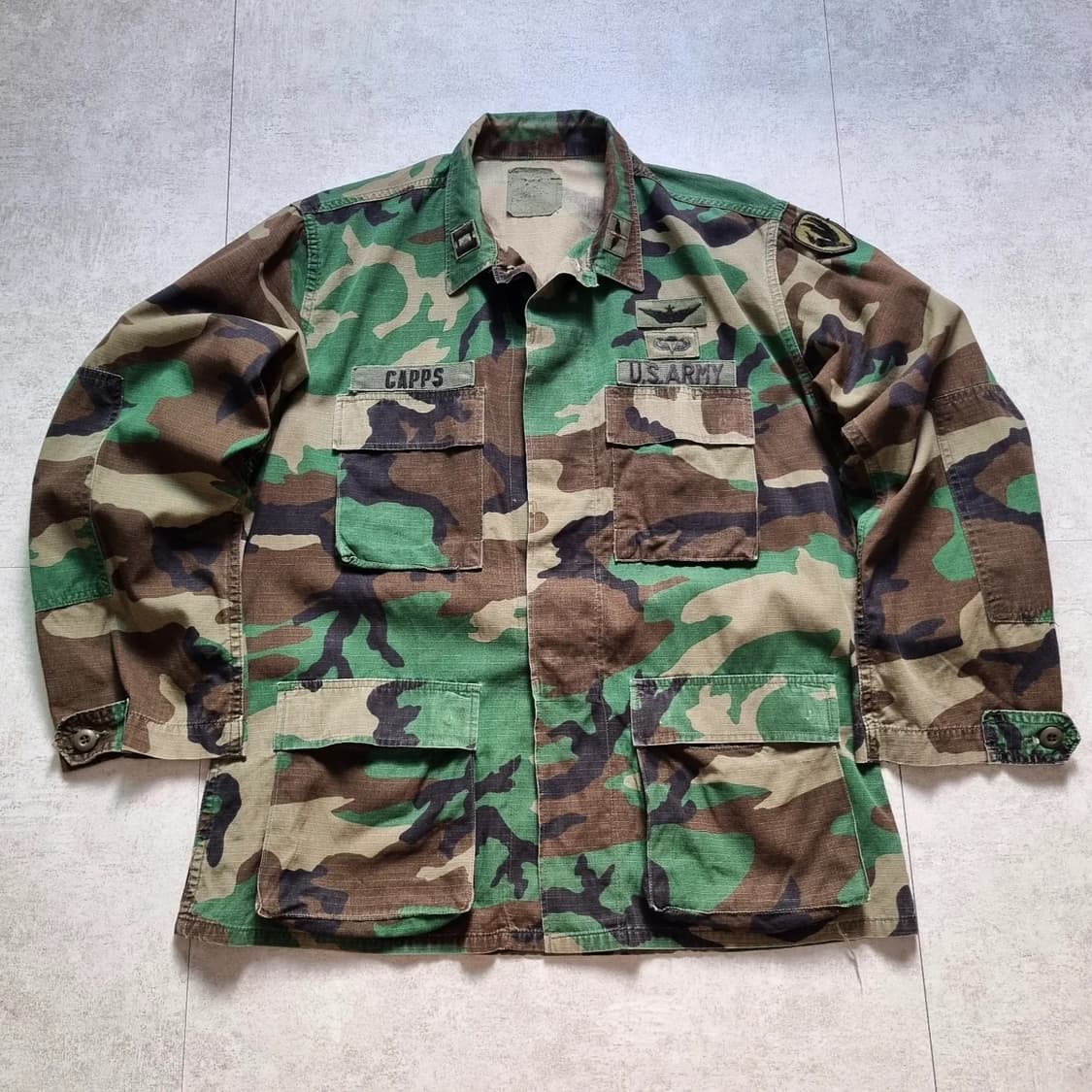 미군 우드랜드 BDU M-R sz 상품이미지2