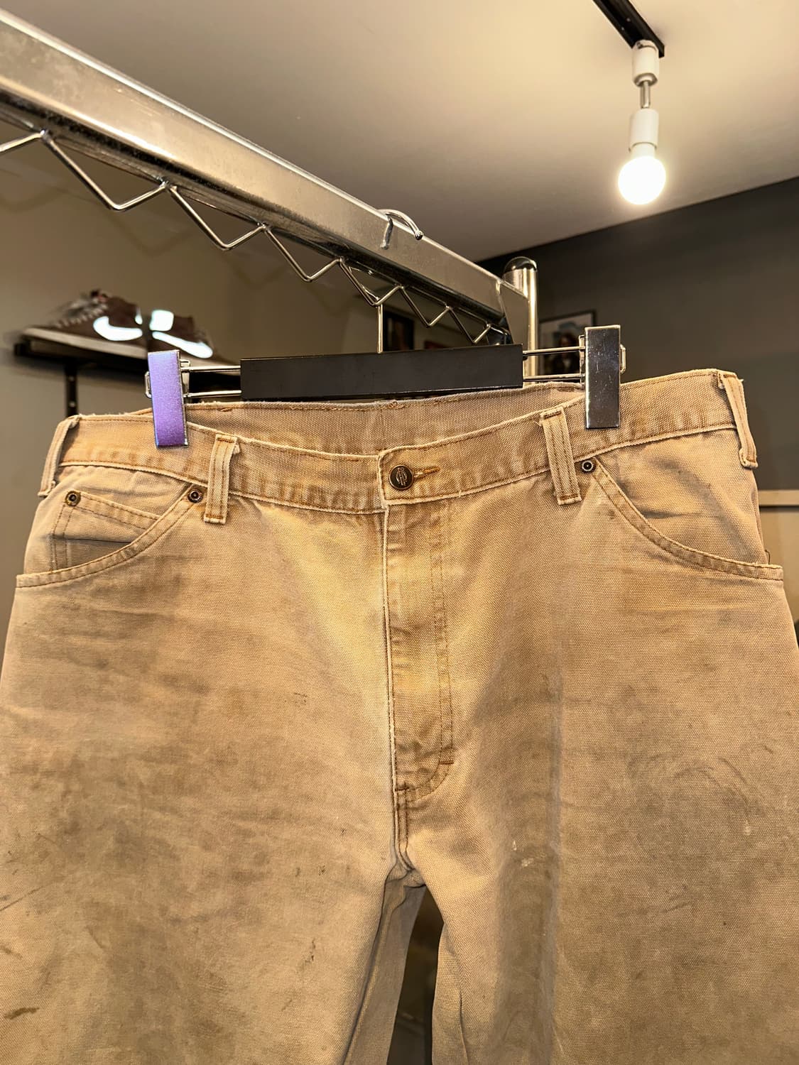 00’s Dickies distressed single work pant 상품이미지5