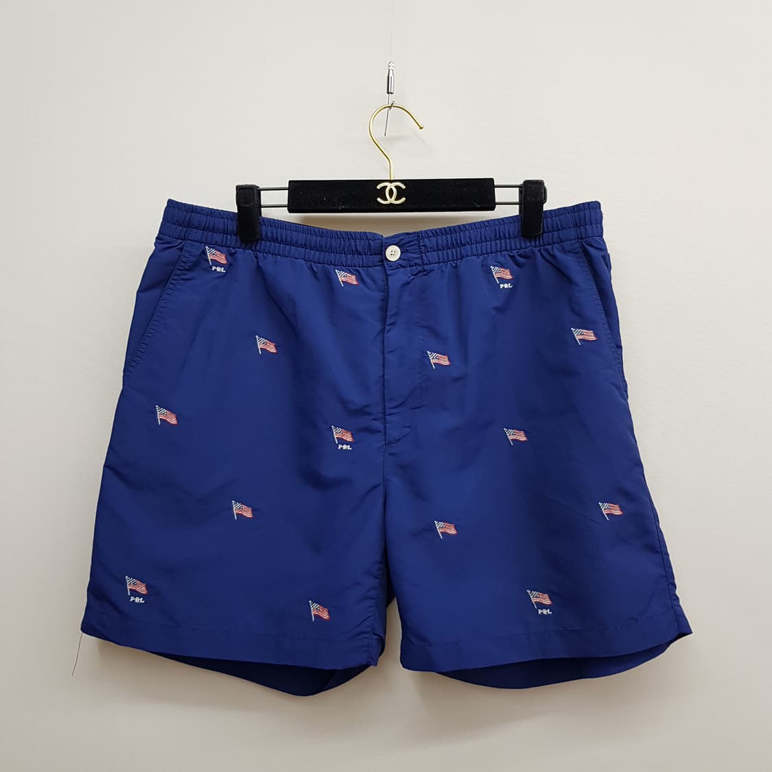 폴로 랄프로렌 성조기 자수 스윔 쇼츠 XL사이즈 상품이미지2