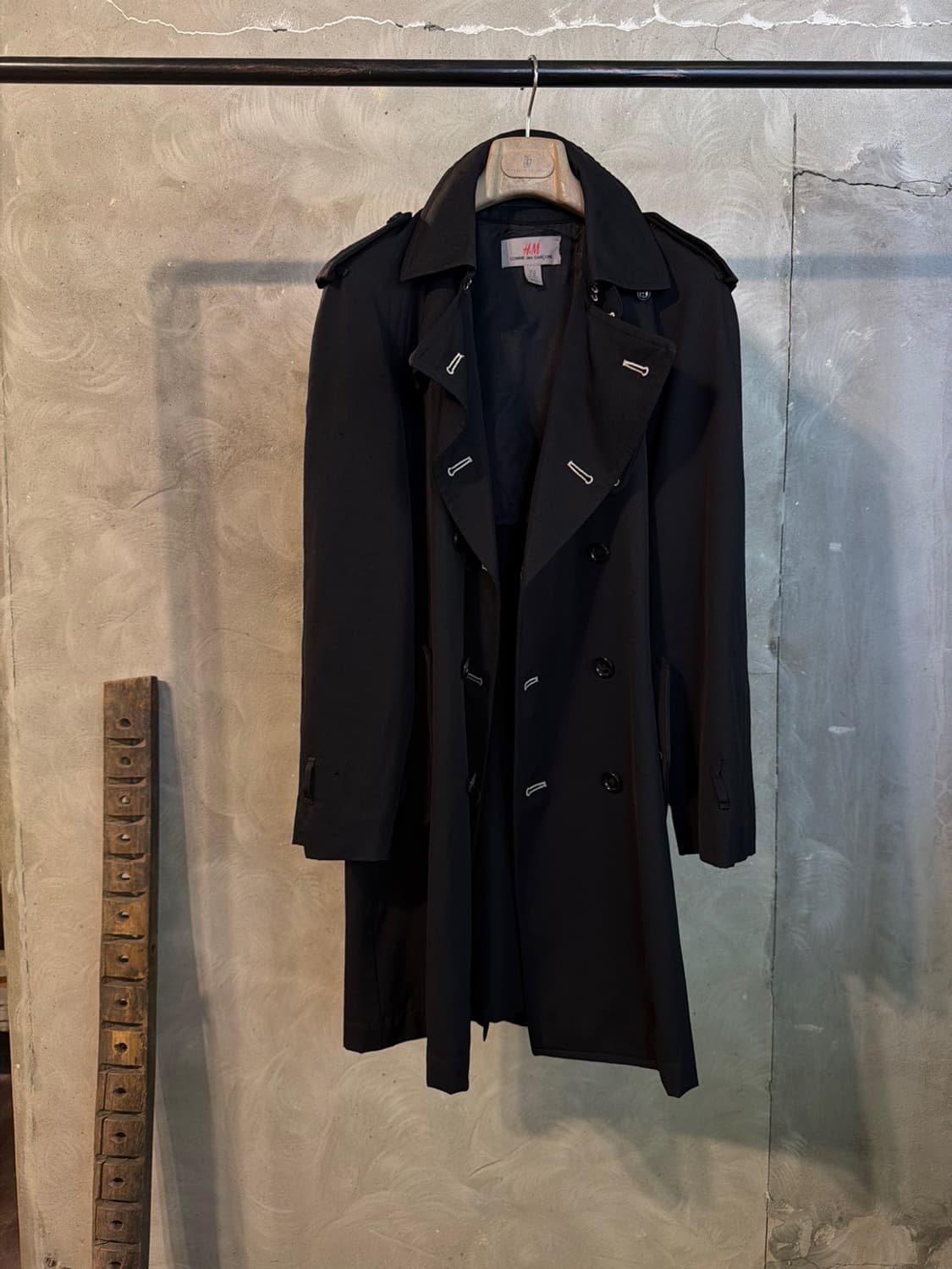 H&M X 꼼데가르송 트렌치 코트 55~66 상품이미지6