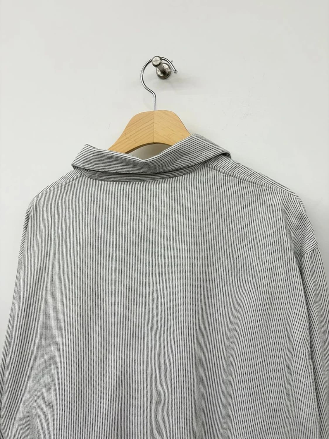 마시모두띠 스트라이프 하프 플래킷 롱슬리브 PN9916 상품이미지4