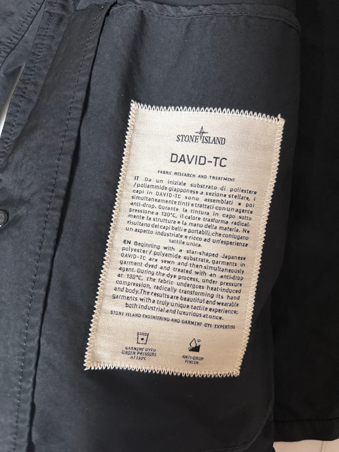 스톤아일랜드 다비드tc 봄버 자켓 M 상품이미지2