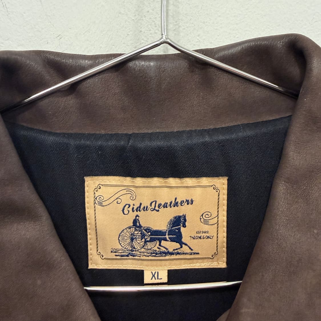 제도 홀스 하이드 니바오 패턴 라이더자켓 상품이미지3