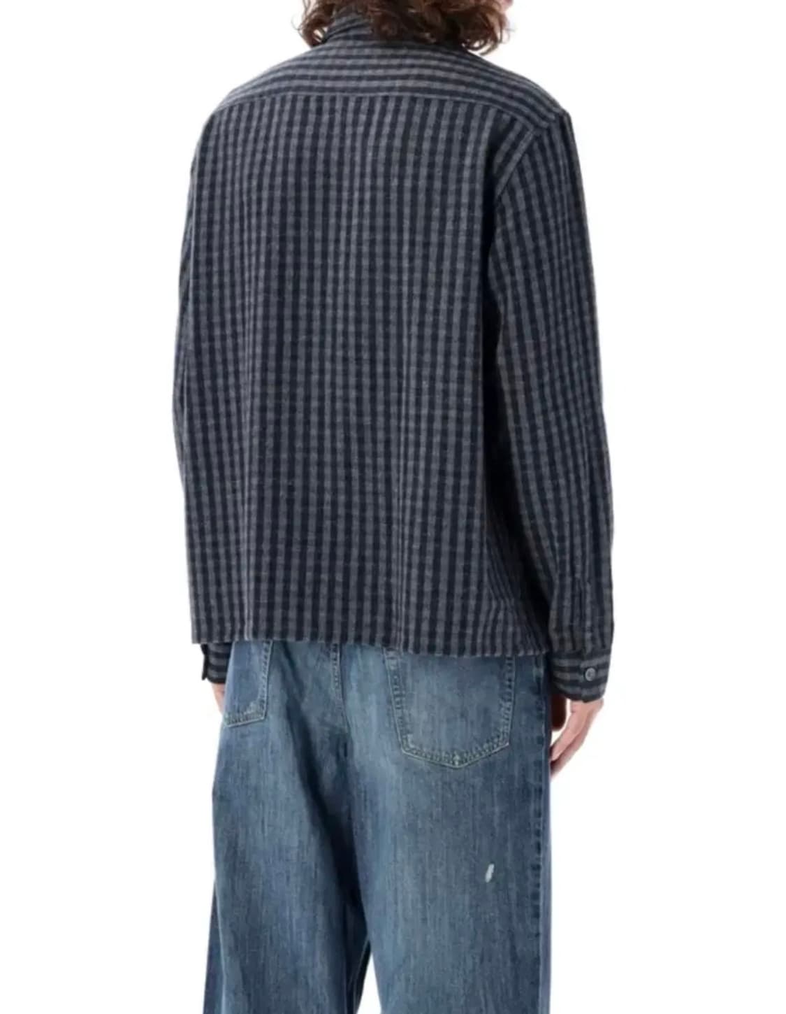 [50] 아워레가시 heusen 체크 울 셔츠 상품이미지2