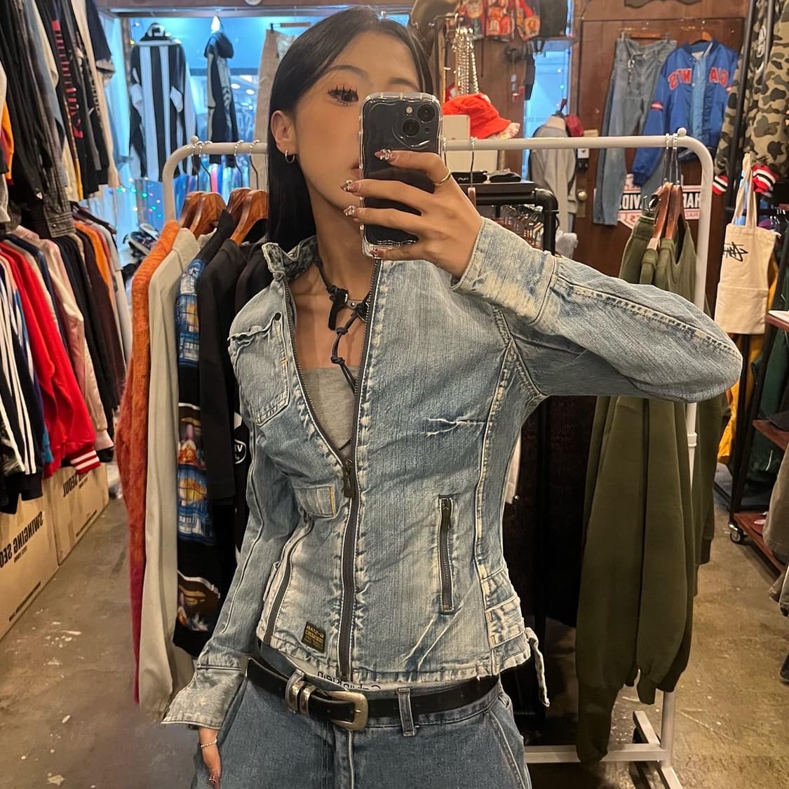 Vintage Y2K Denim Jacket  상품이미지5