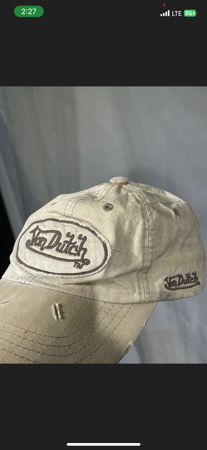 본더치 y2k 볼캡 모자 상품이미지4