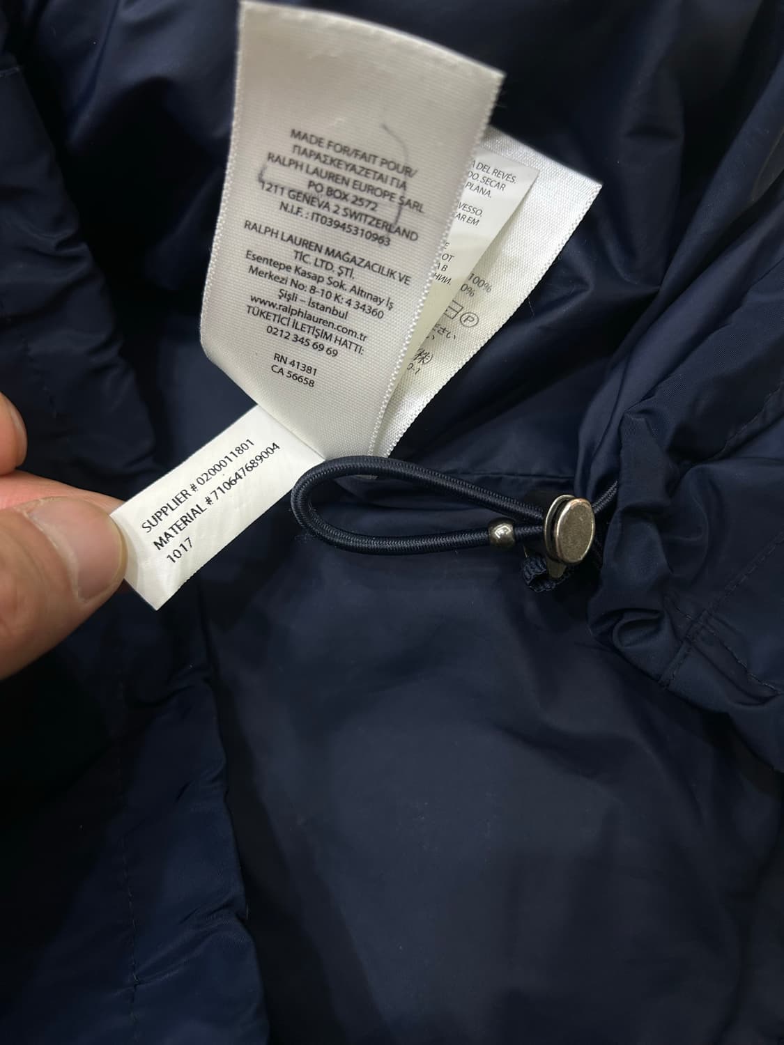 [L]폴로랄프로렌 후드 바람막이/네이비 상품이미지7
