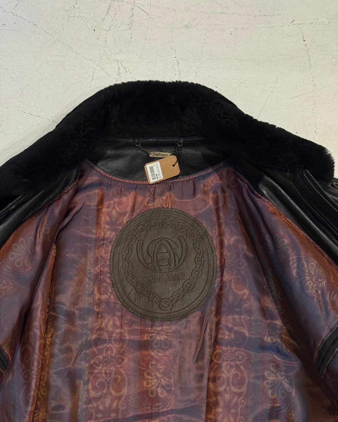 POSITANO sheepskin safari jacket 상품이미지6