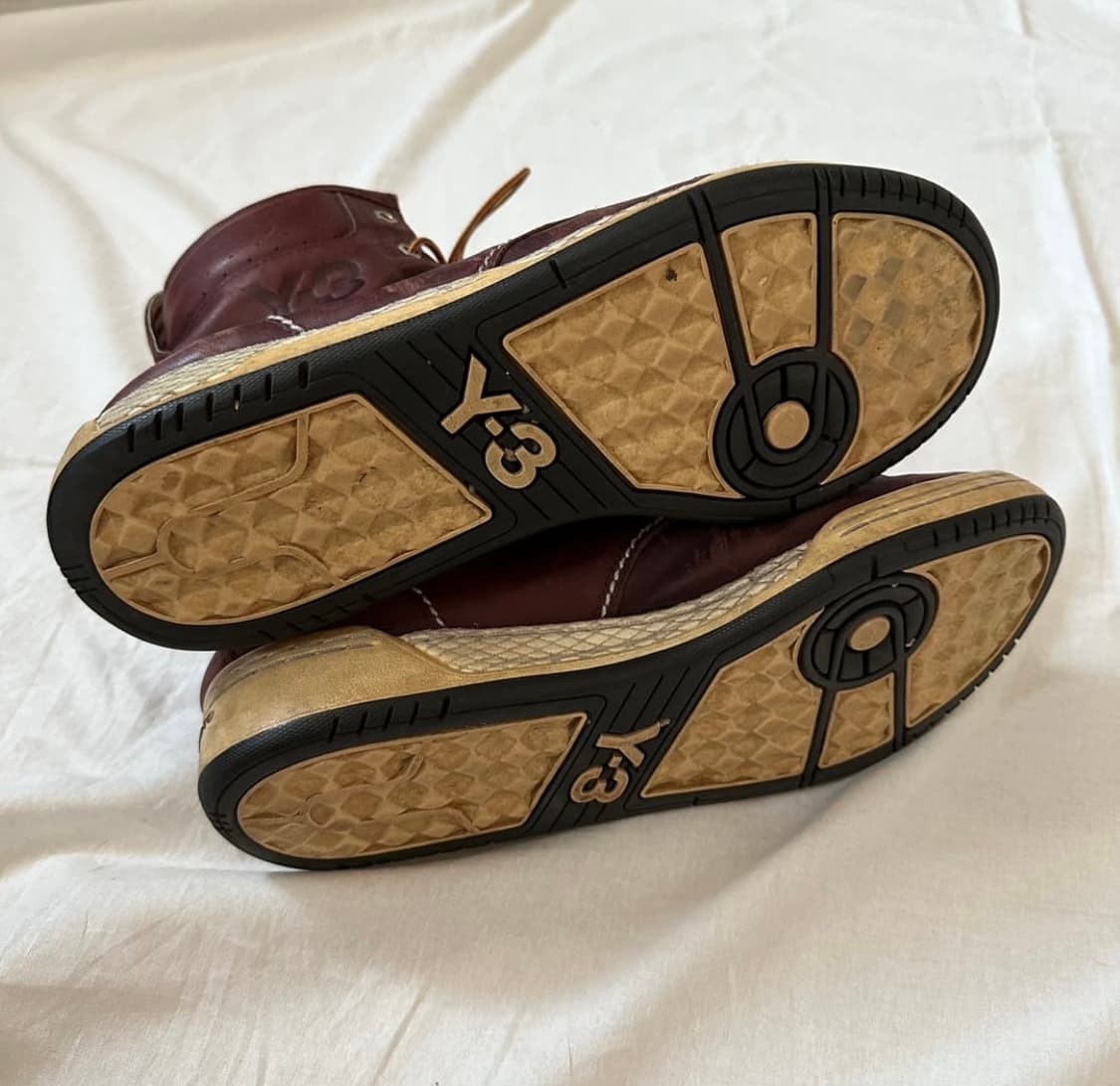 Y-3 요지야마모토 초창기 아카이브 하이탑 스니커즈 상품이미지6