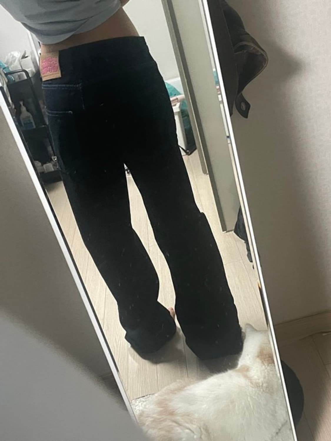 반디더핑크 그라피티 데님 팬츠 상품이미지6