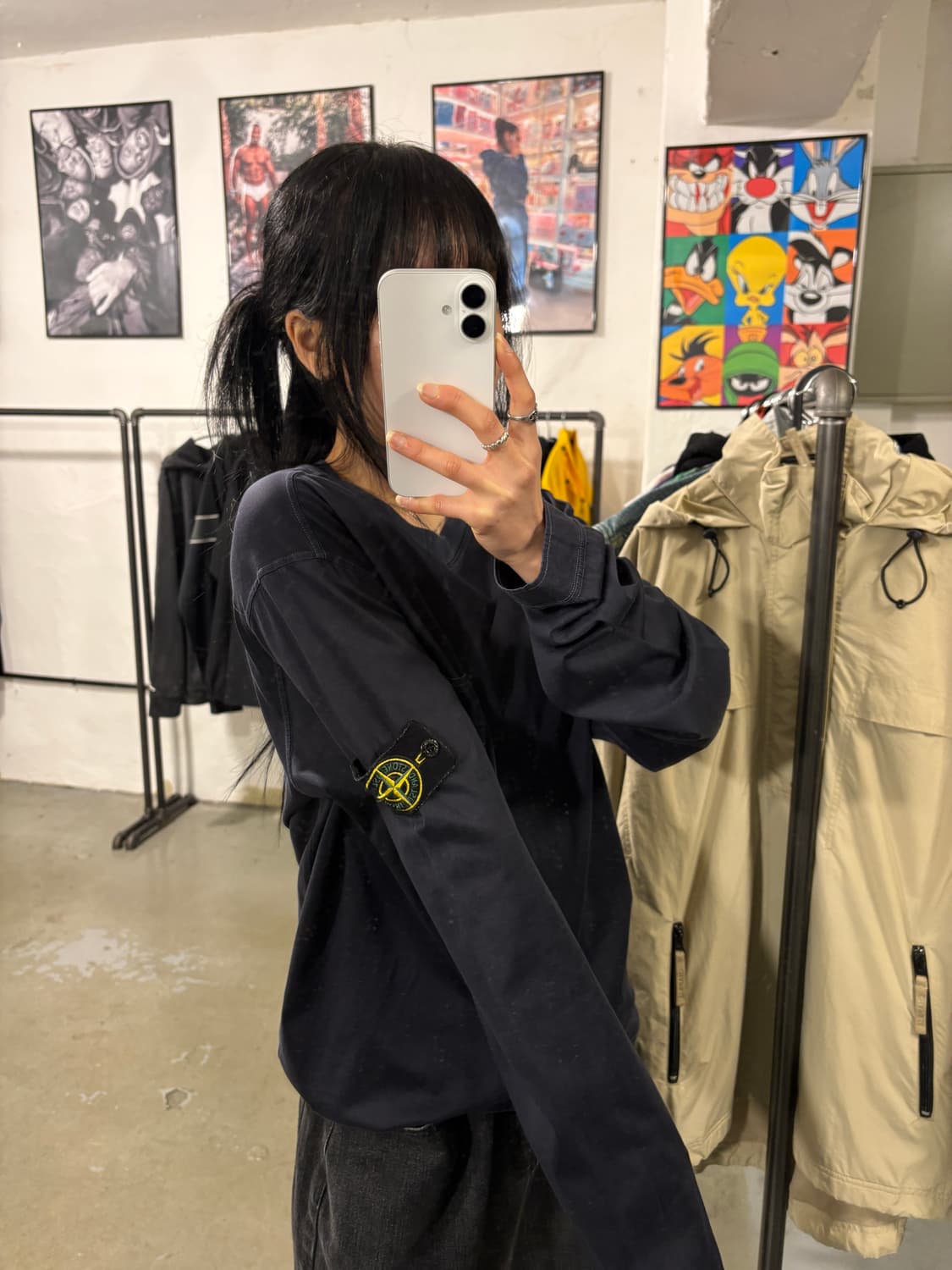 스톤아일랜드 브이넥 롱슬리브 상품이미지3