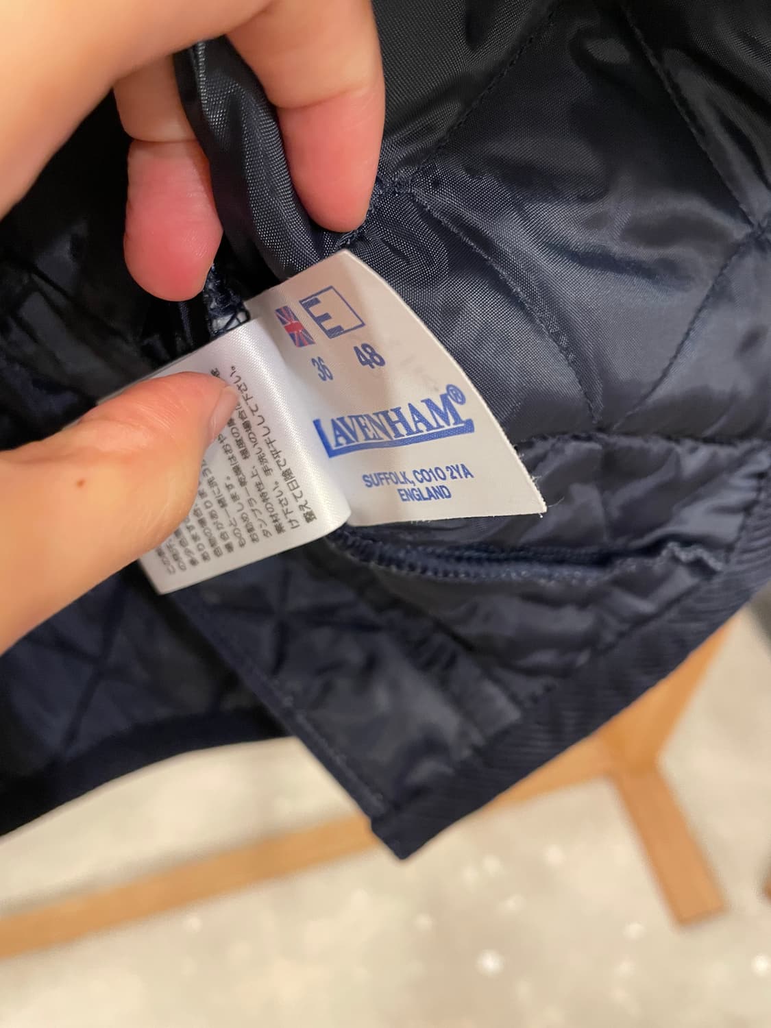 LAVENHAM QUILTING JACKET 상품이미지3