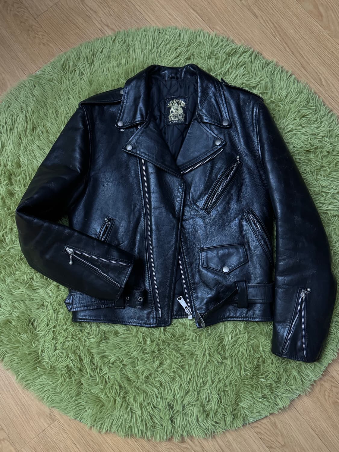 라이더자켓 genuine cow leather rider jacket 상품이미지1