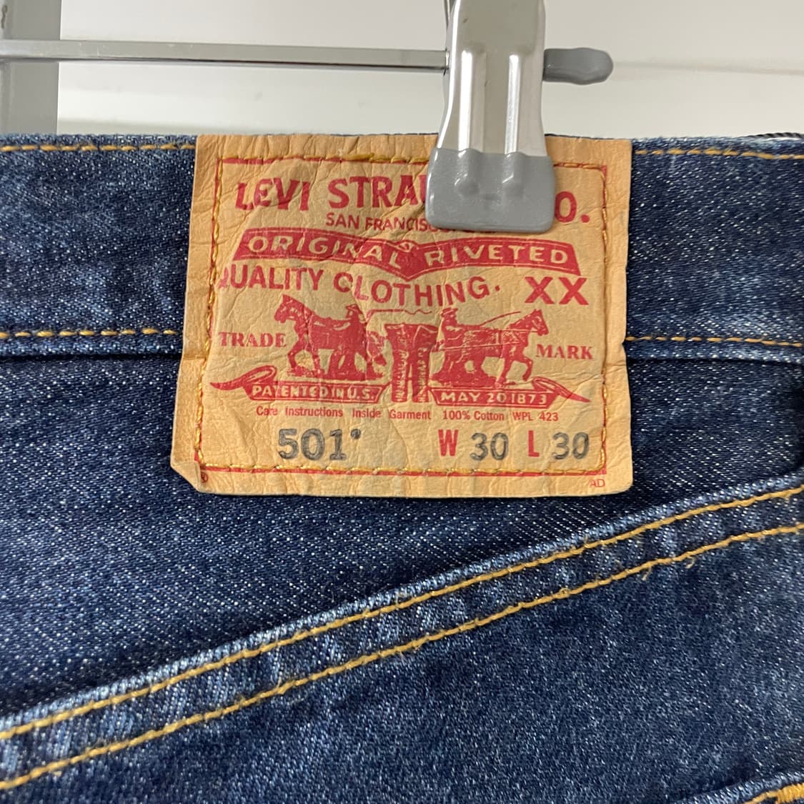 리바이스 501 데님 팬츠 W30 L30 상품이미지4