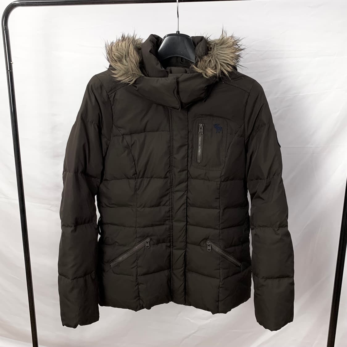 아베크롬비 퍼 후드 다운 자켓 상품이미지2