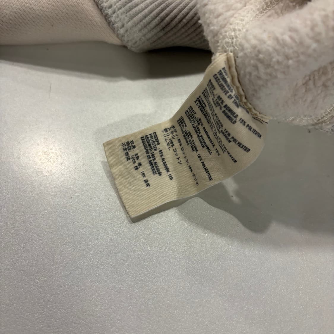 [XL] 아베크롬비 헤비웨이트 화이트 후드집업 E58 상품이미지9