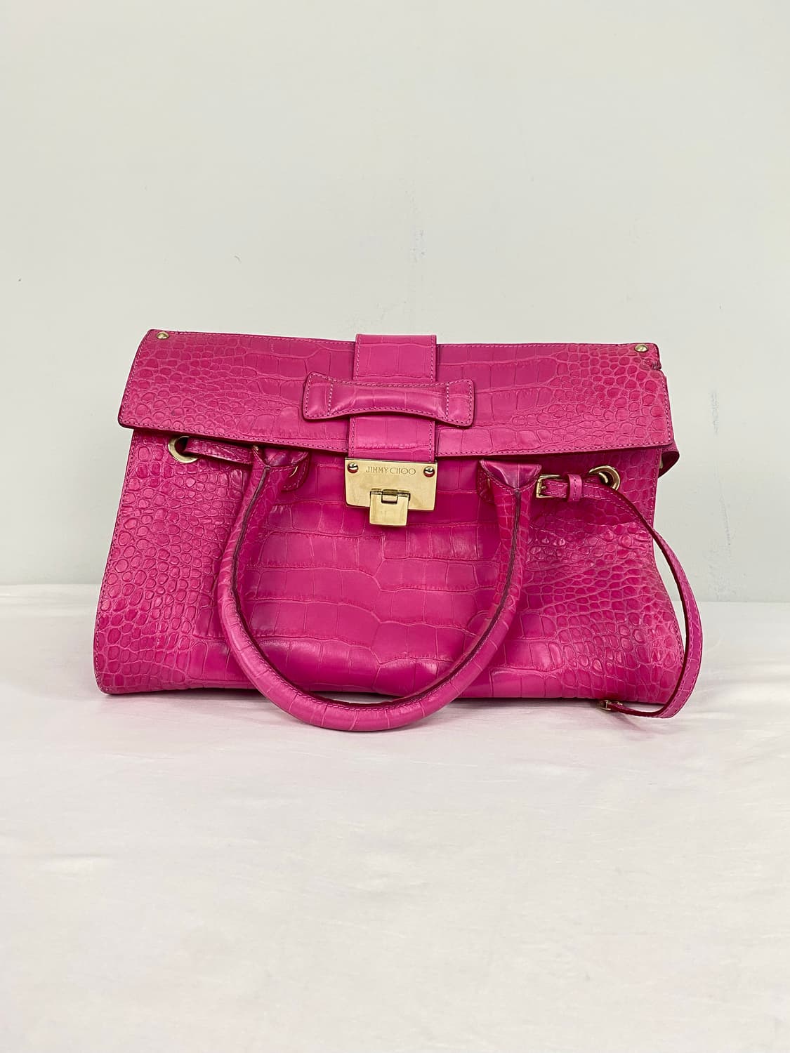 지미추 핑크 로잘리 사첼백 토트백 크로스백 <95> 상품이미지1