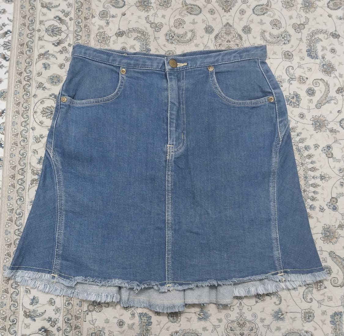 LEE 일본판 데님 미니 스커트 M (27-28) 상품이미지1