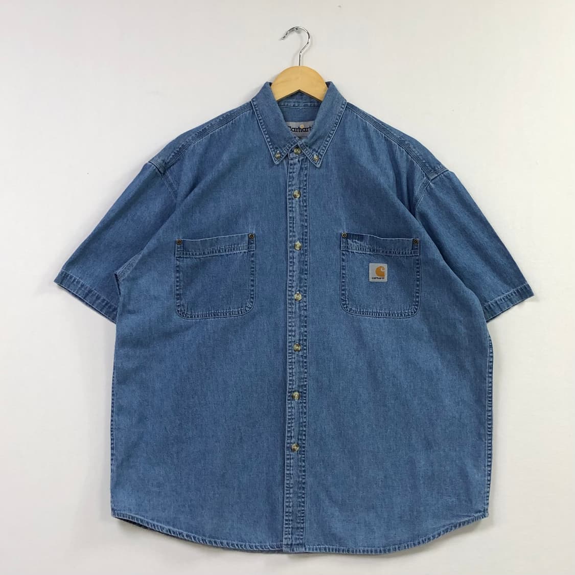 XL 칼하트 데님 셔츠 상품이미지2