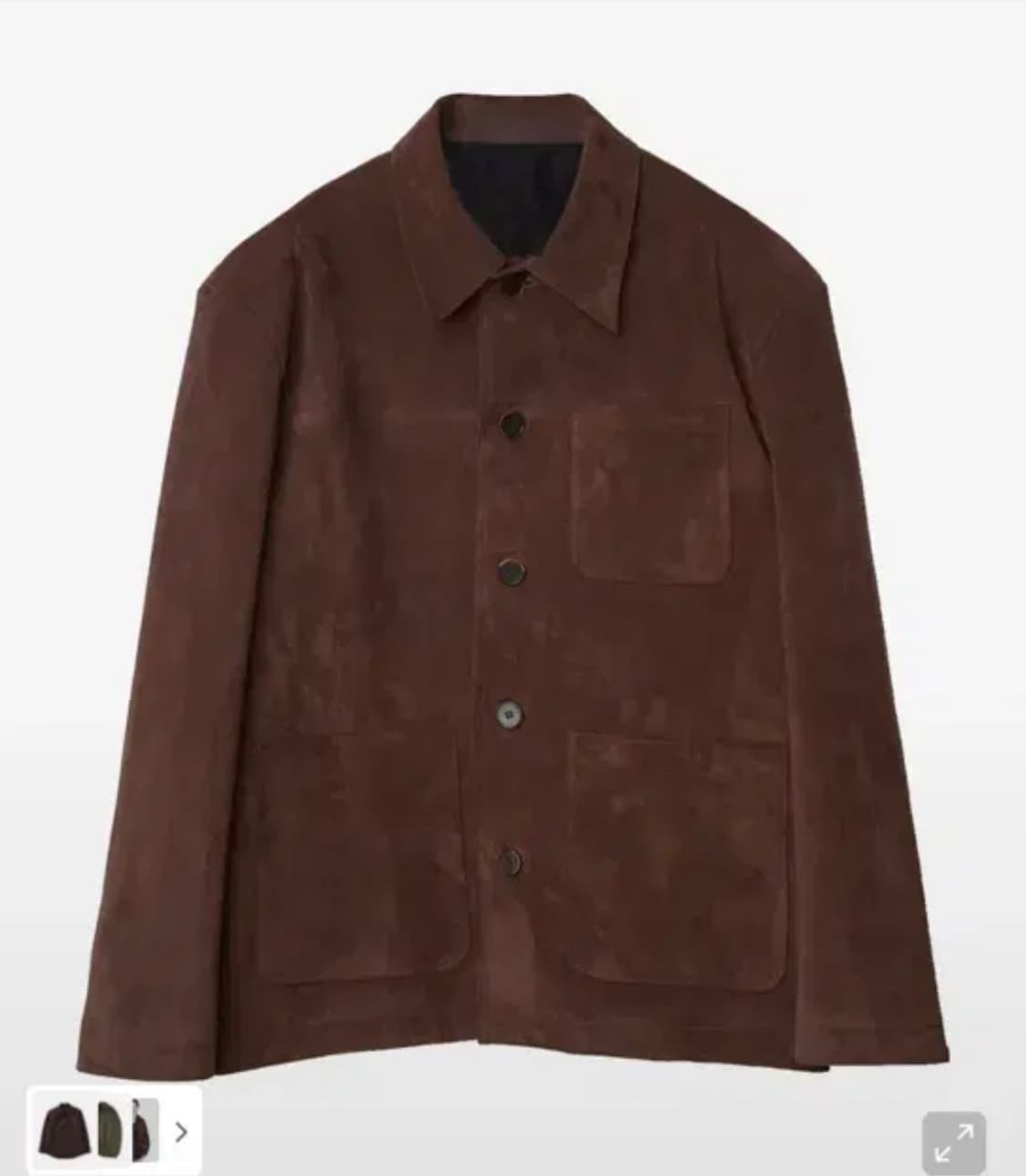 신더 스웨이드 워크 자켓 002 상품이미지1