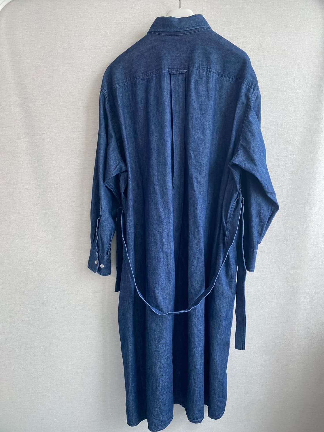 UNIQLO U 데님 셔츠 원피스 M 상품이미지4